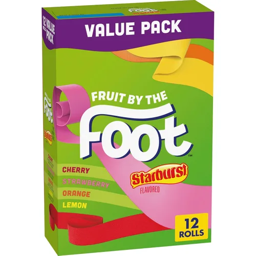 Vista 21 de Fruit by the Foot Snacks con sabor a frutas, Starburst, paquete variado, 6 unidades (paquete de 8)