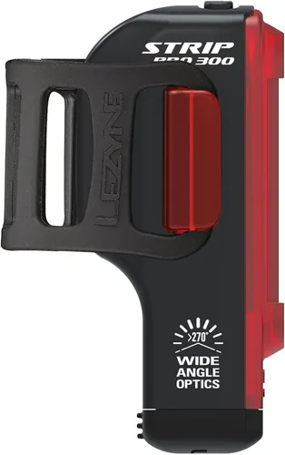 Vista 2 de LEZYNE Strip Drive Pro Bicicleta USB recargable IPX7 impermeable 270 grados visibilidad LED luz trasera con múltiples modos sólido y flash Correa
