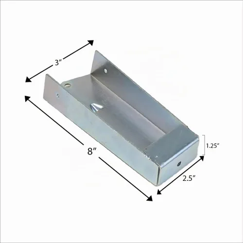 Vista 2 de Boxer Paquete de 4 Fundas de Bolsillo de Estaca para Remolque Utilitario para Camiones y Remolques de Plataforma Plana - Estilo Fleming