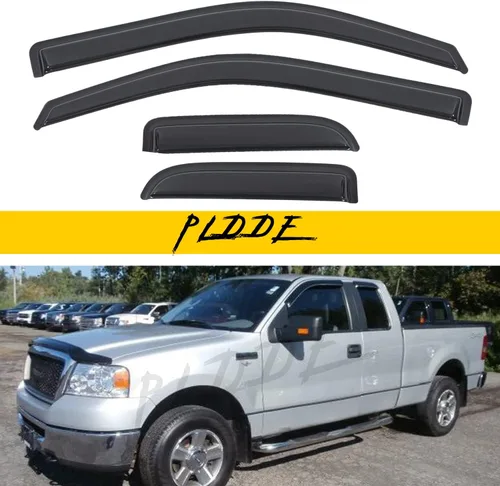 Vista 60 de Protectores de lluvia compatibles con Chevy/GMC C/K Extended Cab 1988