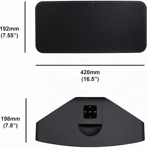 Vista 3 de Bluesound Pulse 2i Altavoz Inteligente Inalámbrico Multi-Room con Bluetooth