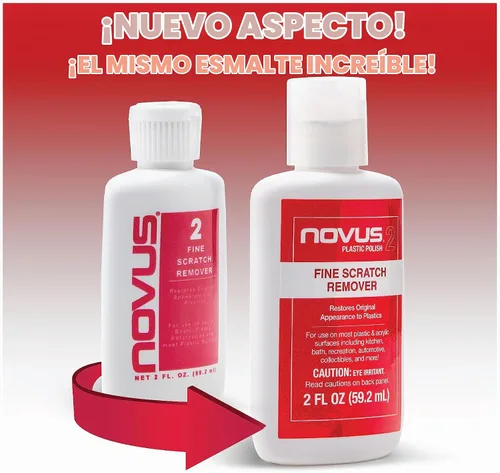 Vista 3 de Novus 7056 Pulidores de plástico 8 onzas