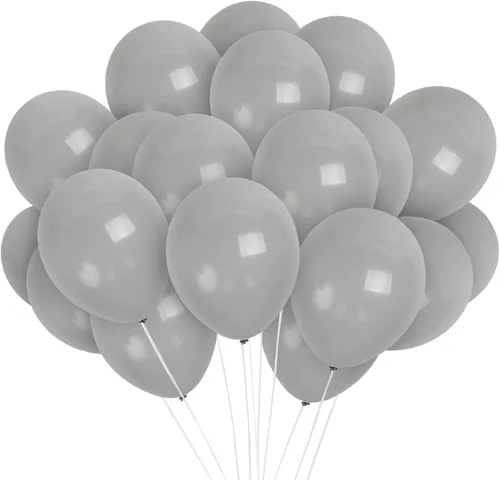 Vista 6 de Globos de látex mate de 10 pulgadas