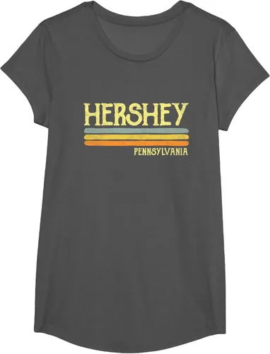 Vista 39 de Camiseta vintage de regalo de recuerdo de Hershey Pennsylvania PA, Negro, S