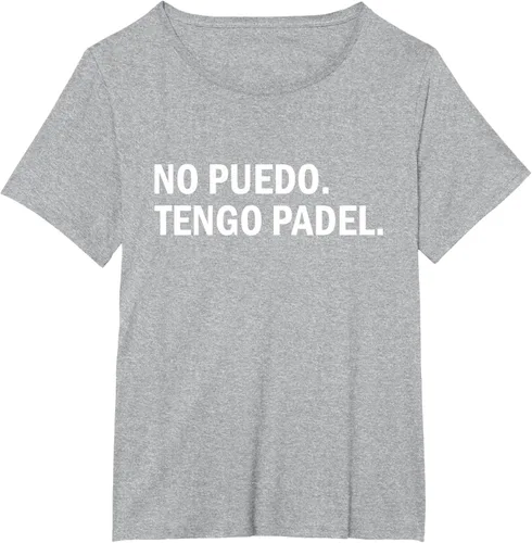 Vista 73 de Camiseta de jugador divertido No Puedo Tengo Padel Hobby