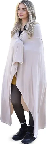 Vista 29 de K E L O R Luxury Cooling Travel Blanket - Stretchy, Lightweight Soft & Breathable Shawl Wraps for Women