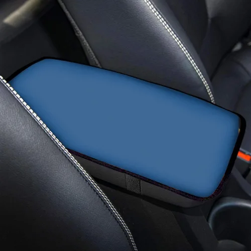 Vista 5 de Accesorios interiores de lunares Funda protectora universal para reposabrazos de consola central Protector de vehículo suave y cómodo