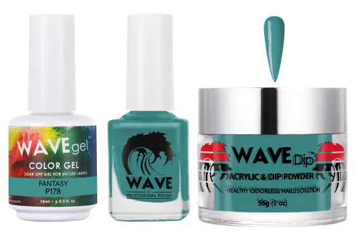 Vista 96 de WAVEGEL - Juego de gel de remojo, laca de uñas y polvo acrílico a juego - Colección Simplicity - #P109 Blizzard
