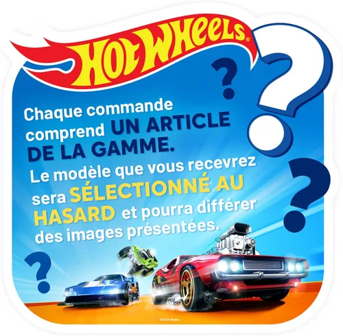 Vista 4 de Hot Wheels, Monster Trucks - Camión de remolque sorpresa a escala 1:64 con 6 ruedas (no se puede elegir el modelo)