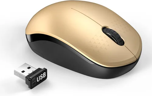 Vista 14 de Seenda - Ratón inalámbrico de 2.4G, con nanoreceptor USB, clic silencioso para computadora, portátil, PC, tableta, Mac - Negro