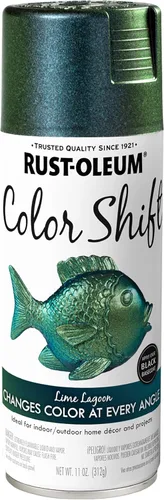 Vista 9 de Rust-Oleum Color Shift Blue Cosmos Pintura en aerosol Azul (Blue Cosmos)