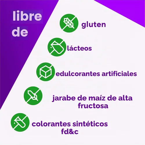 Vista 6 de vitafusion Suplementos de gomitas probióticas, suplementos nutricionales probióticos con sabor a frambuesa, melocotón y mango, 70