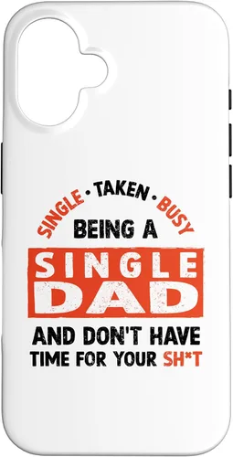 Vista 32 de Single Dad Design for Divorced Dads - Being A Single Dad Case for iPhone 17