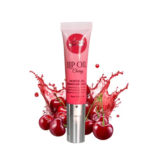 Vista 11 de Aceite labial hecho con aceites Juicy By Mon Cheri de semillas negras, semillas de uva y vitamina E (limonada de bayas)