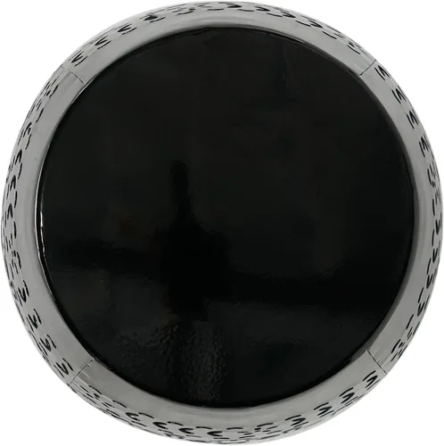 Vista 6 de Christopher Knight Home Ruby Outdoor - Mesa auxiliar de hierro de 12 pulgadas, color negro