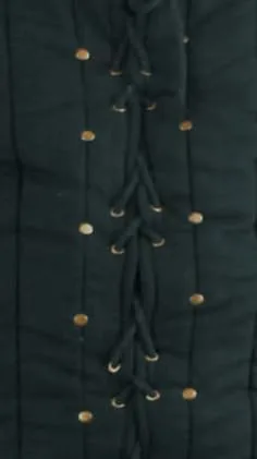 Vista 4 de Capa acolchada gruesa de Gambeson Aketon Chaqueta Armadura Tela de algodón