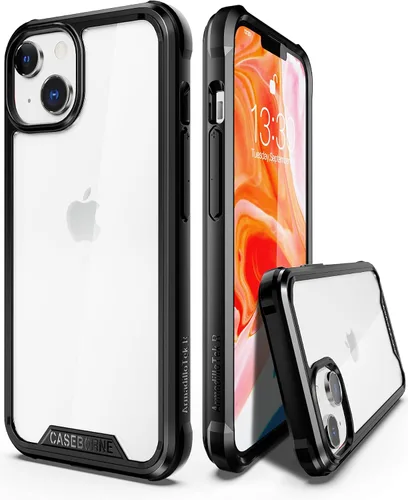 Vista 6 de CaseBorne R - Funda compatible con iPhone 13 / iPhone 14, protección a prueba de golpes, grado militar probado en caídas de 12 pies, marco
