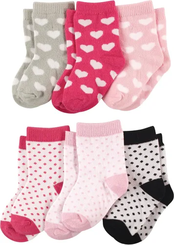 Vista 10 de Luvable Friends Conjunto de calcetines unisex para bebé recién nacido y bebé