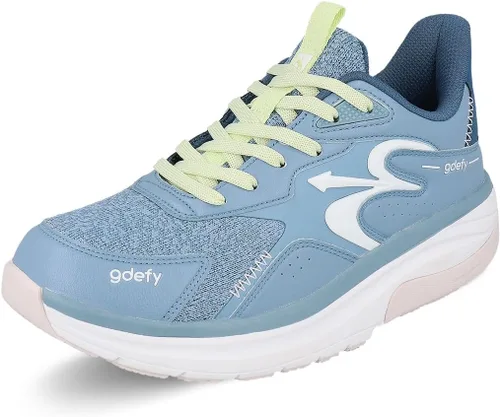 Vista 17 de Gravity Defyer G-Defy Energiya - Zapatillas de entrenamiento híbridas VersoShock Performance Absorción de Choques Negro