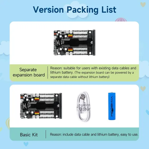 Vista 7 de Yahboom Micro:bit Sensor Expansión Placa de Desarrollo BBC Multifuncional Robot Accesorios Bloques de Construcción Compatibles/Motores/Servo IO I2C