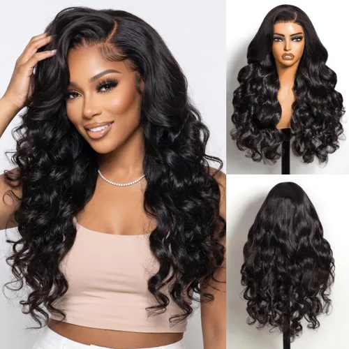 Vista 18 de Peluca de cabello humano rubio estilo Bob de 13 x 4 con encaje frontal, peluca Bob de 10 pulgadas 613 Lace Front Wig Human Hair Pre Plucked With