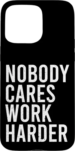Vista 30 de Funda de regalo para iPhone 13 Nobody Care Work Hard Actitude Grit Hustle Success