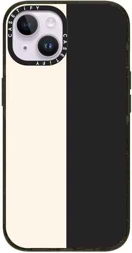 Vista 178 de CASETiFY Impact - Funda para iPhone 13 [protección contra caídas de 6.6 pies/compatible con Magsafe] Black Kingsnake, color negro transparente