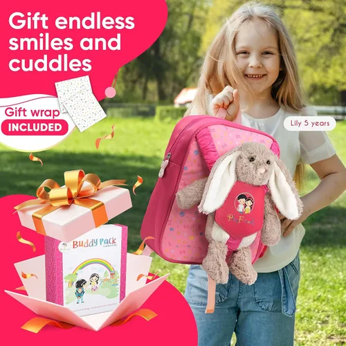Vista 7 de Mochila preescolar de animales PLAYFRIENDS