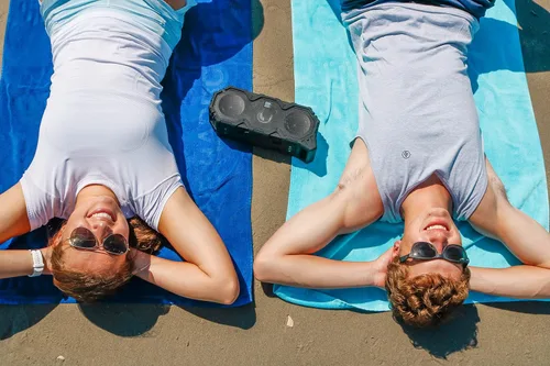 Vista 8 de Altec Lansing - Altavoz Bluetooth portátil, impermeable IP67