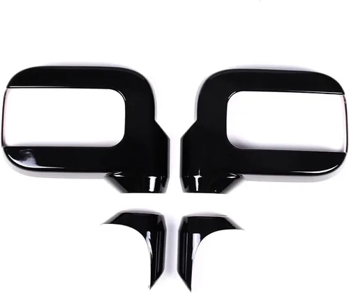 Vista 3 de Cubierta de espejo retrovisor ABS Protector de espejo lateral Decoración exterior Compatible con Hummer H2 2003 2004 2005 2006 2007 2008 2009