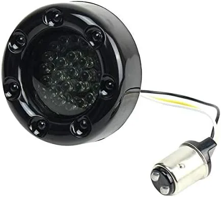 Vista 8 de Eagle Lights Kit de intermitentes LED de haz infinito de 2 pulgadas delanteras y traseras con cubiertas de anillo de luz LED de funcionamiento