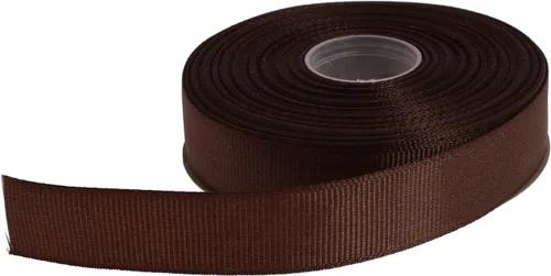 Vista 9 de Cinta de grogrén sólido de 25 yardas cada rollo, borde tejido 100% poliéster (1 pulgada, beige)
