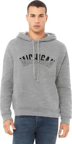 Vista 116 de Daxton Sudadera con capucha y sudadera con capucha de dos tonos populares de Estados Unidos para adultos, unisex, ajuste cómodo