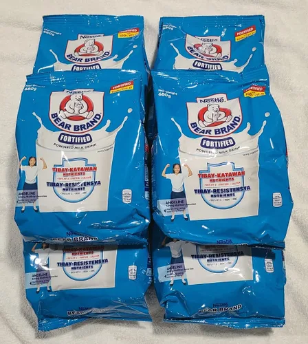 Vista 7 de Bear Brand Leche en polvo fortificada 23.99 oz (paquete múltiple) (3)