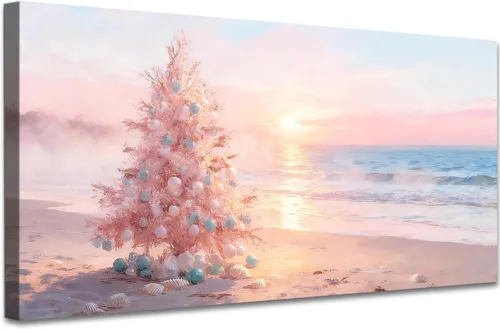 Vista 23 de GUTTATY Lienzo decorativo para pared, cuadros del océano, pintura de arte costero para decoración de pared de sala de estar, póster de mar, arte