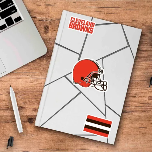 Vista 2 de FANMATS NFL - Juego de calcomanías unisex para adultos de 3 piezas NFL