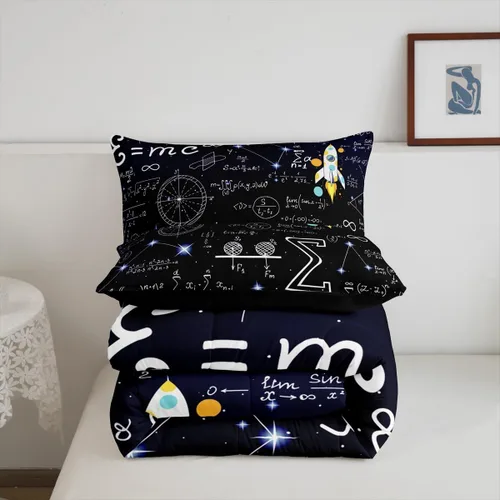 Vista 210 de Erosebridal Juego de edredón de hojas de cannabis, juego de ropa de cama de marihuana con estampado colorido de plantas, decoración bohemia de 2