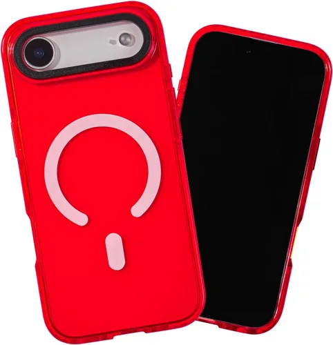Vista 38 de SteepLab Funda de barrera para iPhone 13, protección de 360 grados que absorbe impactos con bisel elevado y colores llamativos (cielo azul brillante)