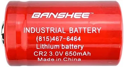 Vista 3 de Banshee Batería de repuesto para fotos CR2 650mAh 3V de litio (LiMNO2) con botón superior, paquete de 4