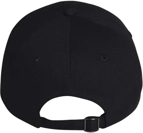 Vista 3 de Sombrero de árbitro clásico de algodón de perfil bajo sin estructura ajustable Strapback