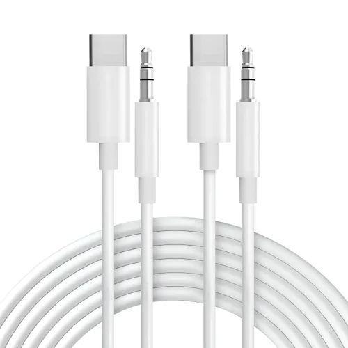 Vista 8 de Cable auxiliar para iPhone, [Certificado Apple MFi] Cable AUX Lightning a 3.5 mm para estéreo de coche, altavoz, auriculares, cable de audio