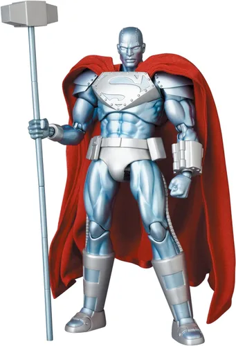 Vista 9 de El regreso de Superman: Figura de acción de Mafex de acero