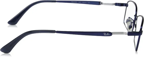 Vista 3 de Ray-Ban RX8745D - 1061 - Lentes de cristal azul oscuro mate 2.165in