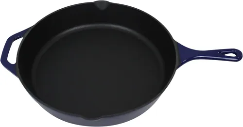 Vista 28 de Utensilios de cocina de hierro fundido esmaltado (Olla Mini 0,25 Qt., Glaciar)