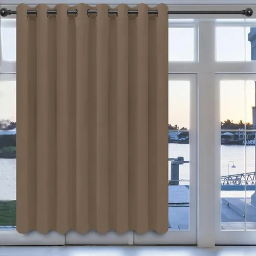 Vista 289 de Easy-Going - Cortinas opacas para dormitorio, aislamiento térmico sólido con ojales, cortinas de ventana para reducción de ruido, cortinas