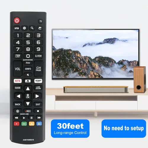 Vista 7 de AKB75095315 Reemplazo de control remoto para LG Smart TV OLED55B8PUA OLED65B8PUA 49UK6200PUA 55UK6200PUA 43UK6200PUA 65UK6200PUA 65SK9000PUA