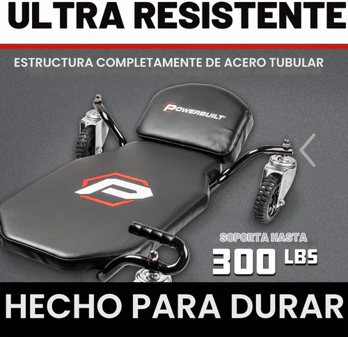 Vista 7 de Powerbuilt Plataforma móvil con ruedas grandes, para Overlanding, ruedas todoterreno, con reposacabezas ajustable - 642955ECE