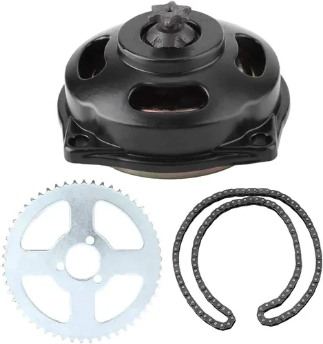 Vista 5 de Sistema de transmisión T8F Kette cadena con piñón trasero 6T para mini motocicleta de 47cc 49cc