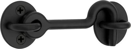 Vista 6 de National Hardware N700-154 Gancho de privacidad, oro cepillado, 4