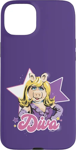 Vista 9 de Funda para iPhone 16 Disney The Muppets Miss Piggy Diva Retrato